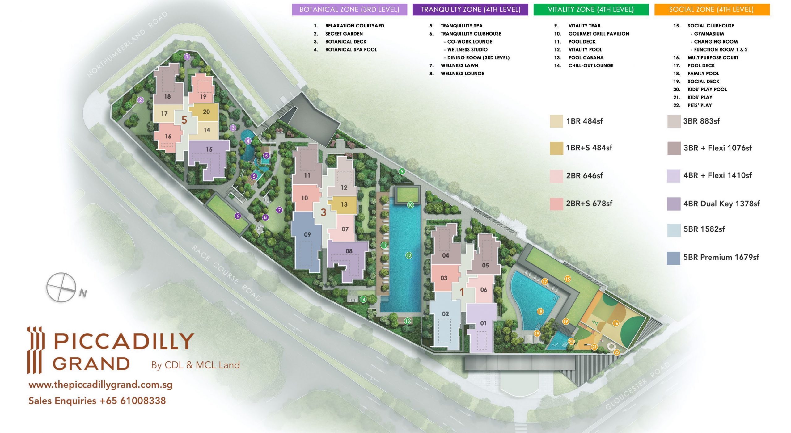 Piccadilly Grand Site Plan 